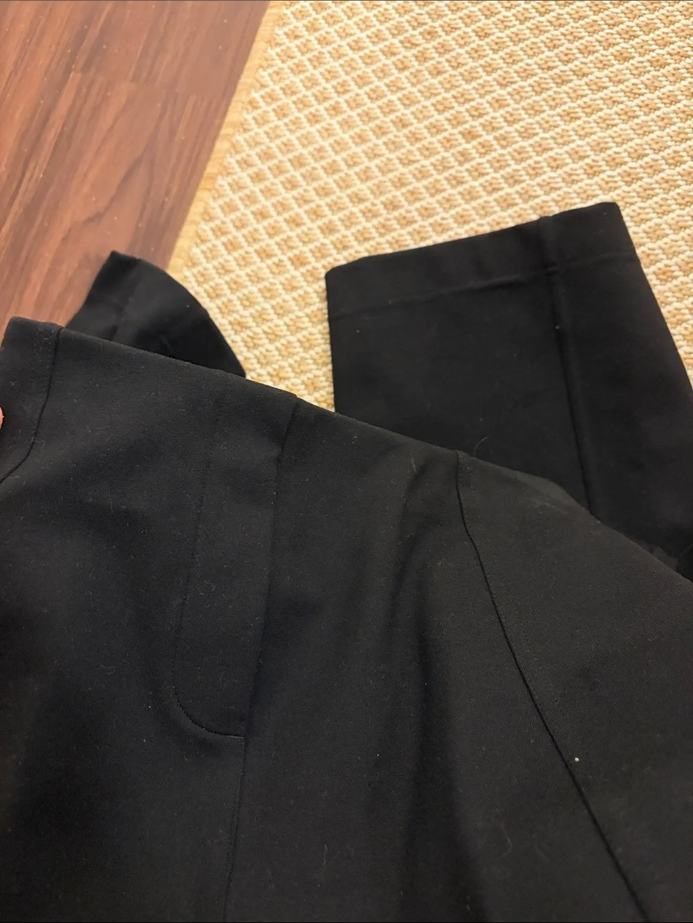 Black High-Waist Wide Leg Trousers Lululemon